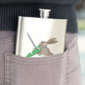 中世の戦士ウサギ フラスク (インサイチュ)