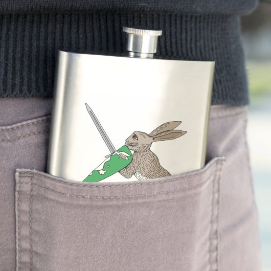 中世の戦士ウサギ フラスク (インサイチュ)