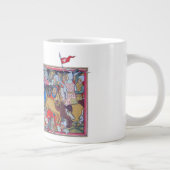 中世の戦闘 ジャンボコーヒーマグカップ (右)