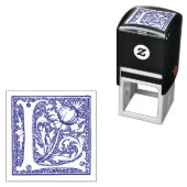 中世の手書き文字Lモノグラム セルフインキングスタンプ (インサイチュ)