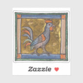 中世の推定のルースターc. 1270 シール (シート)