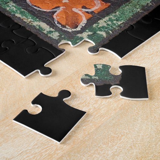 中世の推定のルースターc. 1270 ジグソーパズル (側面)