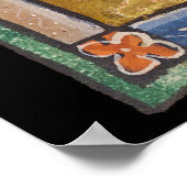 中世の推定のルースターc. 1270 ポスター (角)