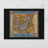 中世の推定のルースターc. 1270 ポストカード (正面)