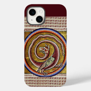 中世の推定スネーク・ドラゴン・サークル Case-Mate iPhone 14ケース