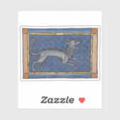 中世の推定ハイエナc. 1270 シール (シート)