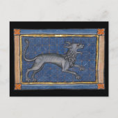 中世の推定ハイエナc. 1270 ポストカード (正面)