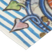 中世の推定、海の怪物のファンタジー動物 テーブルクロス (アングル)