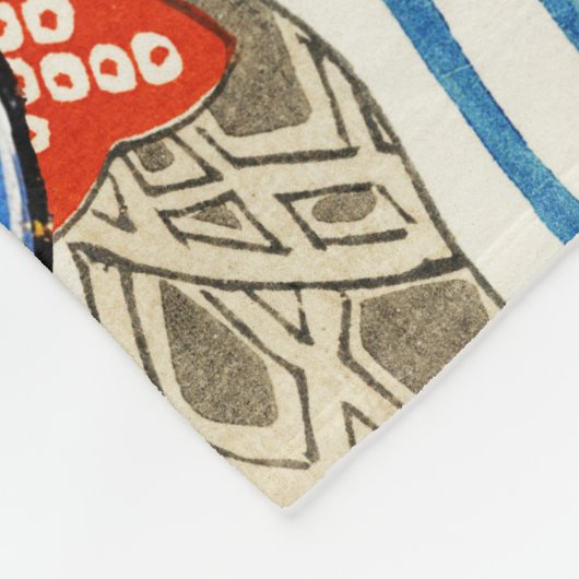 中世の推定、海の怪物のファンタジー動物 フリースブランケット (角)