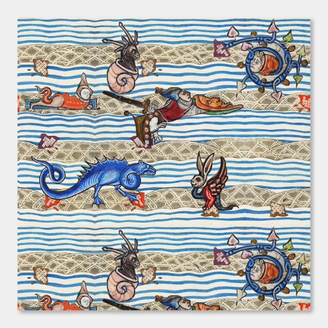 中世の推定、海の怪物のファンタジー動物 壁紙 (正面)