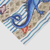 中世の推定、海の怪物のファンタジー動物 薄葉紙 (詳細)