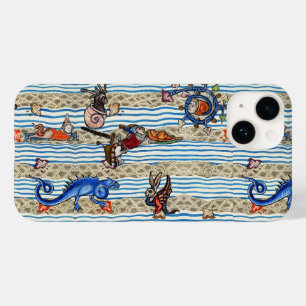 中世の推定、海の怪物のファンタジー動物 Case-Mate iPhone 14ケース