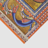 中世の推定、赤い炎のフェニックス、ライフツリー 薄葉紙 (詳細)