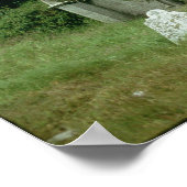 中世の教会と教会 ポスター (角)