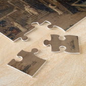 中世の最盛期、1829年 ジグソーパズル (側面)