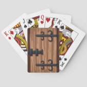 中世の木製ドアトランプ トランプ (裏面)