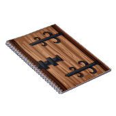 中世の木製ドア ノートブック (右側)