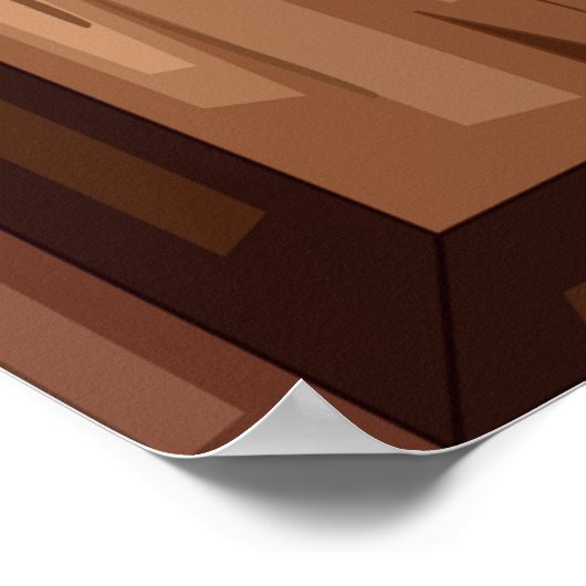 中世の木製ドア ポスター (角)