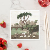 中世の村 スタンダードランチョンナプキン (インサイチュ)