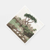 中世の村 スタンダードランチョンナプキン (角)