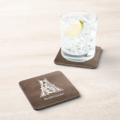 中世の植物装飾首都A コースター (右側)