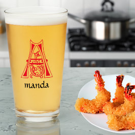 中世の植物装飾首都A タンブラーグラス