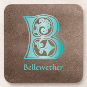 中世の植物装飾首都B コースター (正面)