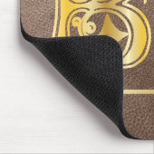 中世の植物装飾首都B マウスパッド (コーナー)