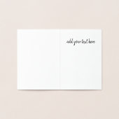 中世の植物装飾首都B 箔カード (内部)