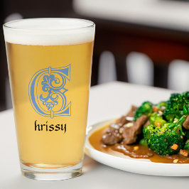 中世の植物装飾首都C タンブラーグラス