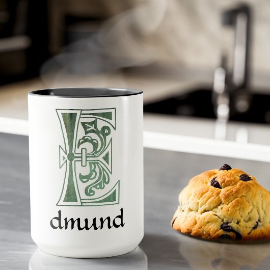 中世の植物装飾首都E マグカップ