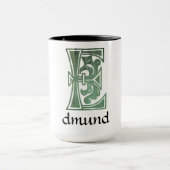 中世の植物装飾首都E マグカップ (中央)