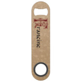 中世の植物装飾首都F スピード栓抜き (裏面)