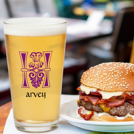 中世の植物装飾首都H タンブラーグラス