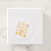 中世の植物装飾首都H フェイバータグ (箱)