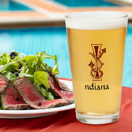 中世の植物装飾首都I タンブラーグラス