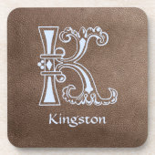 中世の植物装飾首都K コースター (正面)