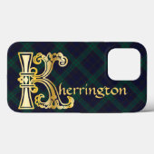 中世の植物装飾首都K Case-Mate iPhoneケース (裏面 (横))