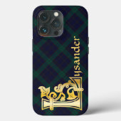 中世の植物装飾首都L Case-Mate iPhoneケース (裏面)