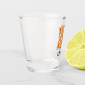 中世の植物装飾首都M ショットグラス (左)