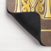 中世の植物装飾首都M マウスパッド (コーナー)