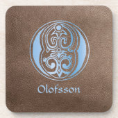 中世の植物装飾首都O コースター (正面)