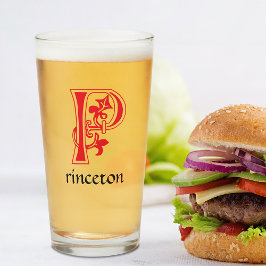 中世の植物装飾首都P タンブラーグラス