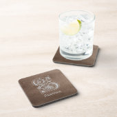 中世の植物装飾首都S コースター (右側)