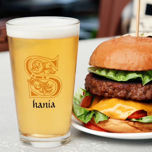 中世の植物装飾首都S タンブラーグラス