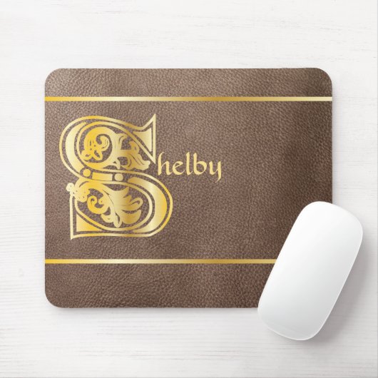 中世の植物装飾首都S マウスパッド (マウス)