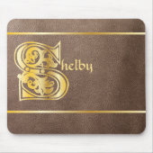 中世の植物装飾首都S マウスパッド (正面)