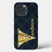 中世の植物装飾首都V Case-Mate iPhoneケース (裏面)
