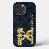 中世の植物装飾首都X Case-Mate iPhoneケース (裏面)