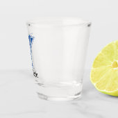 中世の植物装飾首都Y ショットグラス (右)